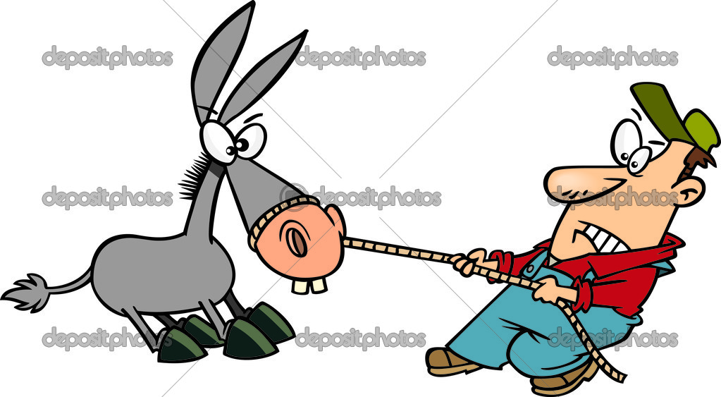 1023x563 Man On Mule Boy Walking Clipart