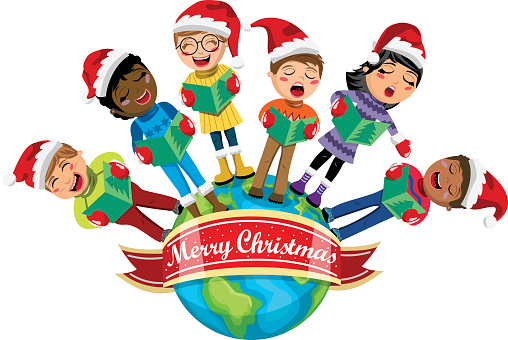 508x340 Multicultural Christmas Clipart