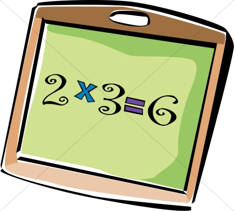 776x699 School Multiplication Chalkboard Christian Classroom Clipart