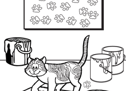 250x180 Cat Coloring Pages Amp Printables