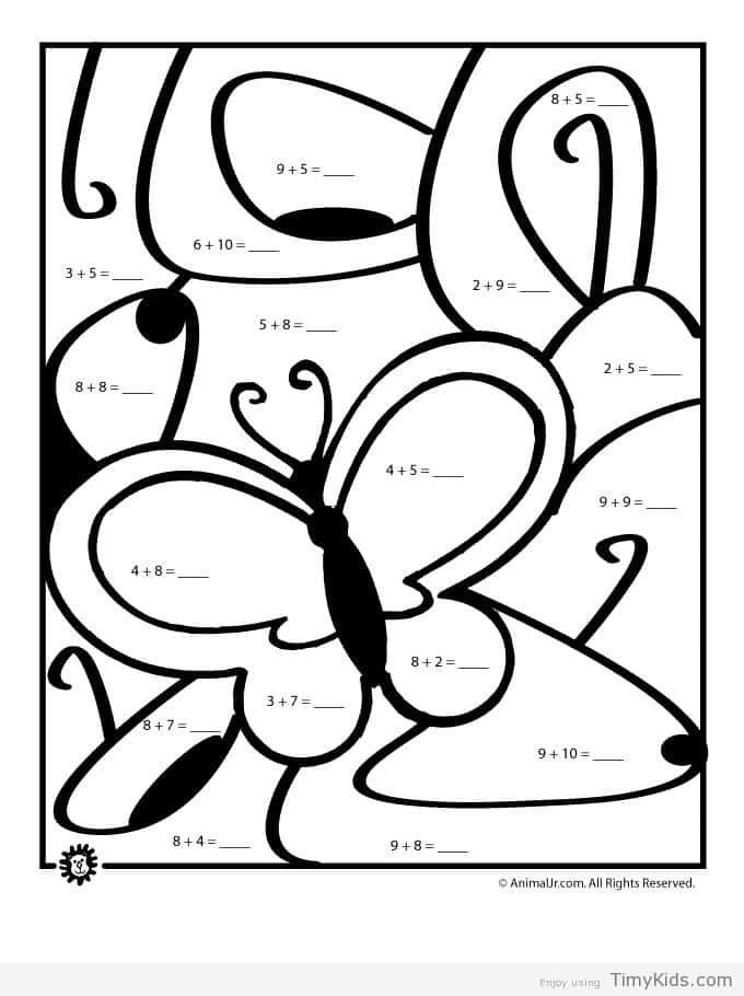 Multiplication Coloring Pages 4th Grade Free Download On ClipArtMag