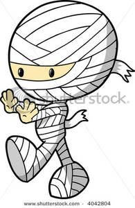 195x300 Art Image A Cartoon Mummy