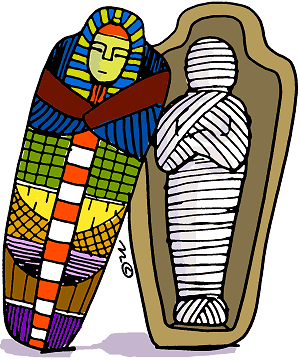 300x360 Egyptian Mummy Clipart