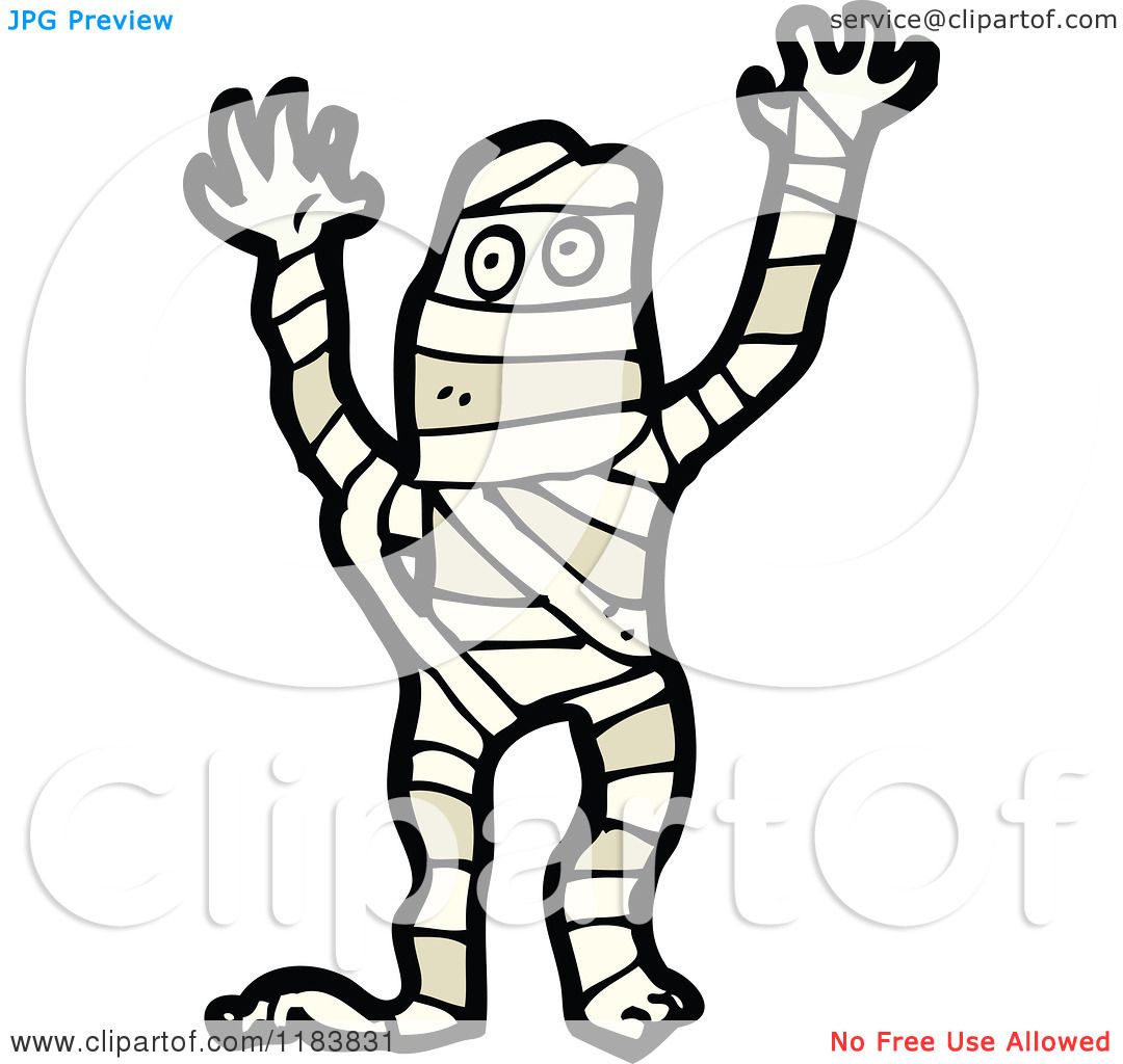 1080x1024 Girl Mummy Clipart