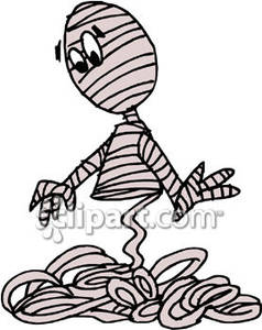 238x300 Mummy Clipart Bandage