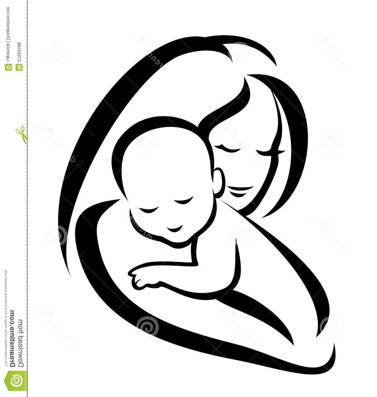 1232x1300 Top Baby Mummy Vector Clipart Images