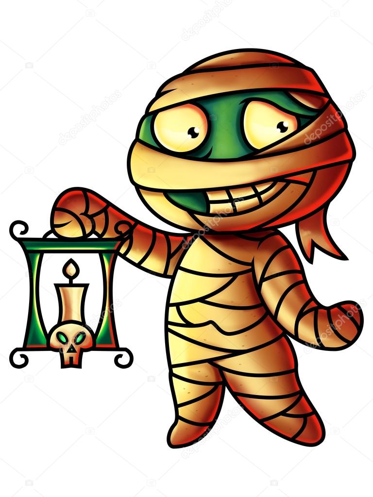 768x1024 Mummy Cartoon Character Digital Painting Stock Photo Pixaroma