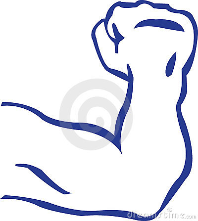 400x447 Hand Clipart Muscle