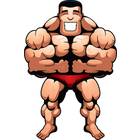 140x140 Muscle Man Clip Art