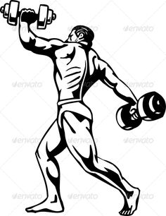 236x306 Muscular Man Posing Muscular Men, Font Logo And Fonts