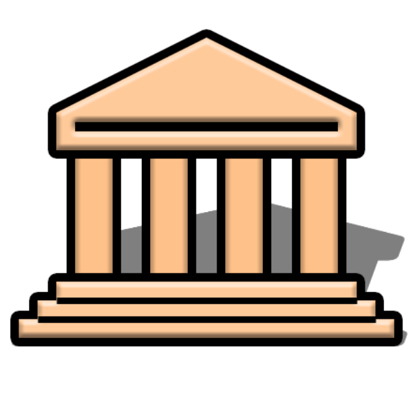 600x600 Museum Clipart Cartoon