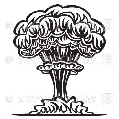 380x380 Eruption Clipart Mushroom Cloud