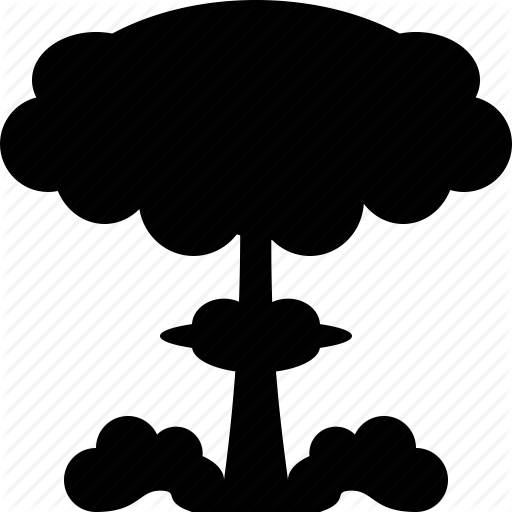 512x512 Explosion Clipart Mushroom Cloud