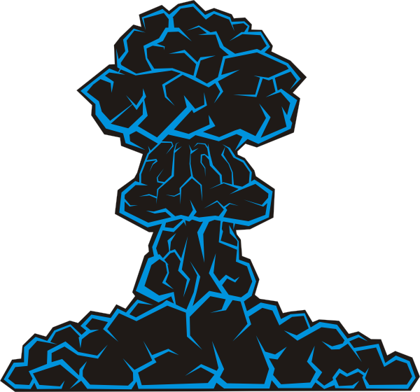 600x560 Mushroom Cloud Clip Art