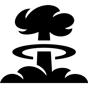 300x300 Similiar Mushroom Cloud Silhouette Keywords Clipart