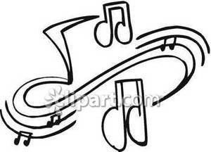 300x216 Music Clip Art Black And White Cliparts