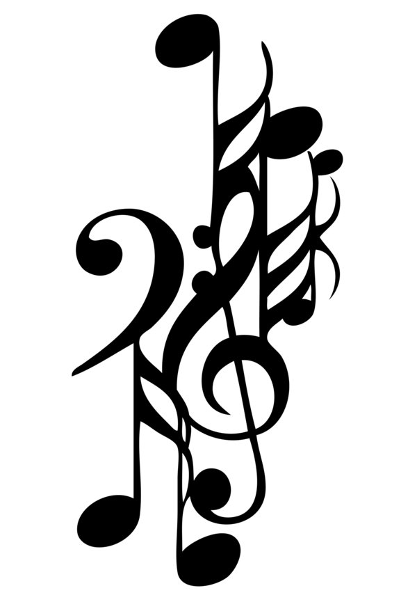 600x865 Musical Notes Tattoo By Playthis