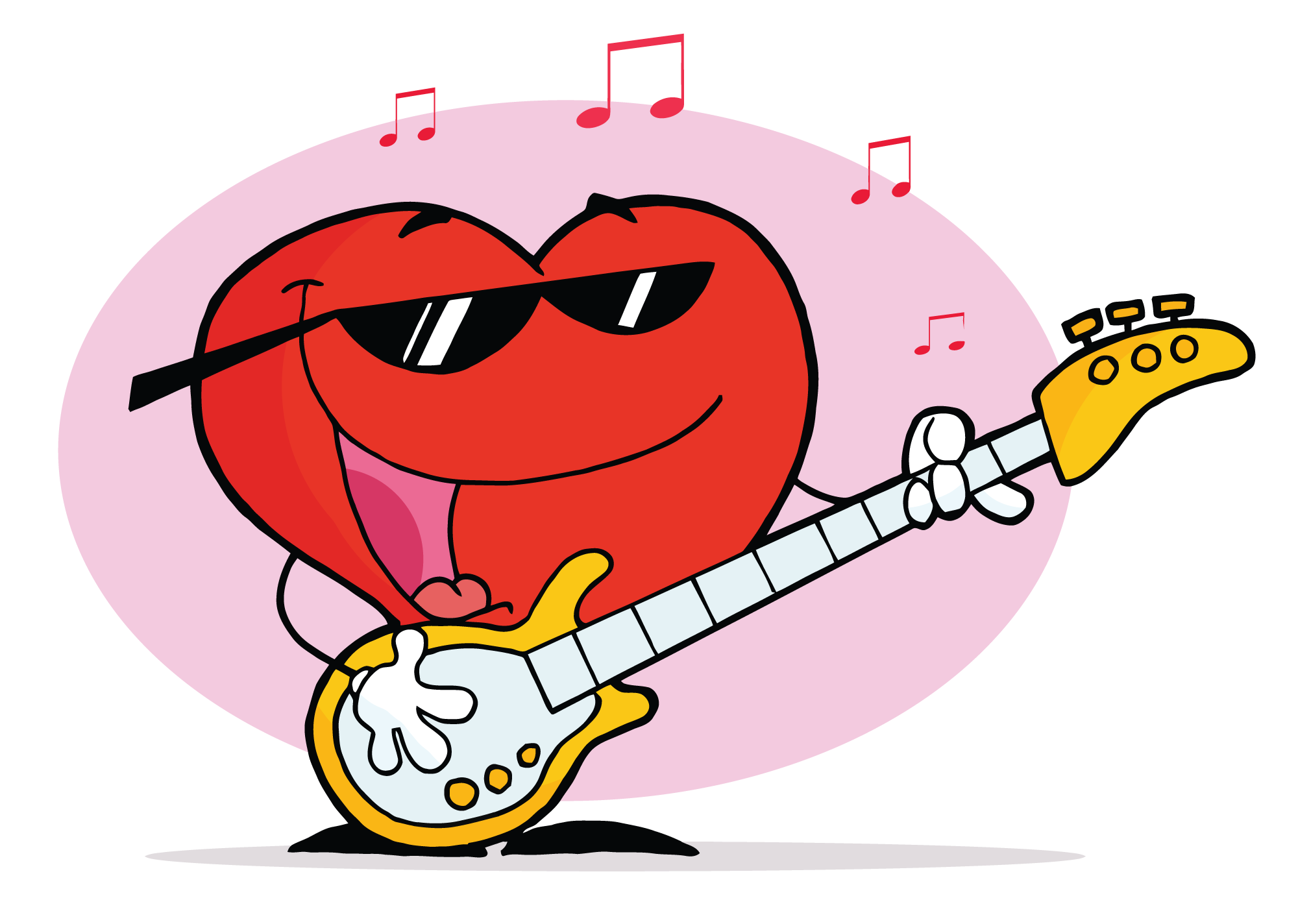 2000x1424 Music Clipart Valentine
