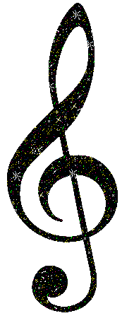 190x474 Musical Symbols Instruments Glitter Graphics, Comments, Gifs