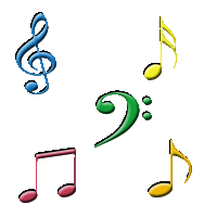 200x200 Notes Animated Clipart Panda