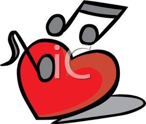 300x256 Image Music Notes And A Heart