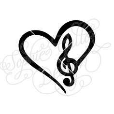 Music Note Heart Clipart | Free download on ClipArtMag