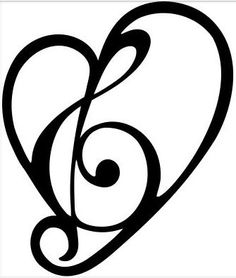 Music Note Heart Clipart | Free download on ClipArtMag