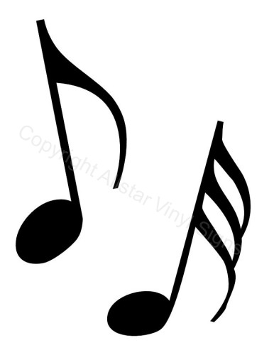 386x500 Music Notes Clipart Noted