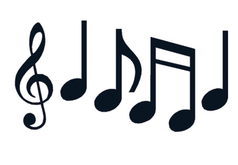 900x624 Music In Motion Foil Music Notes Large