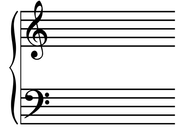 611x422 Music Notes Treble And Bass Clef Quiz