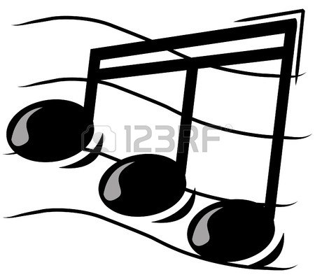 450x396 Musical Note On Staff