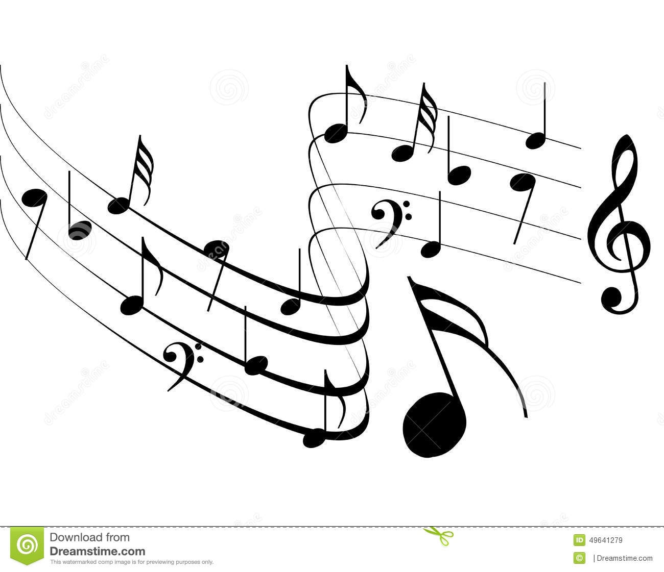 1300x1121 Music Notes Design Clipart