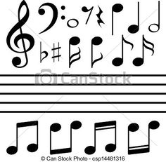 236x231 Vector Music Note Sheet