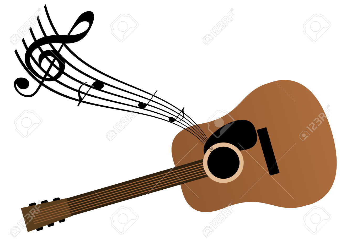 1300x920 Guitar Clipart Music Note