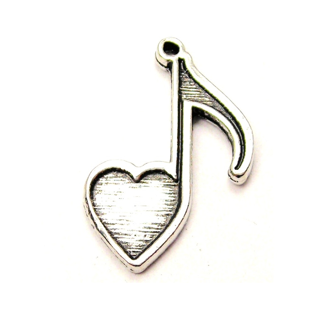 1000x1000 Free Music Notes Heart Clipart Image
