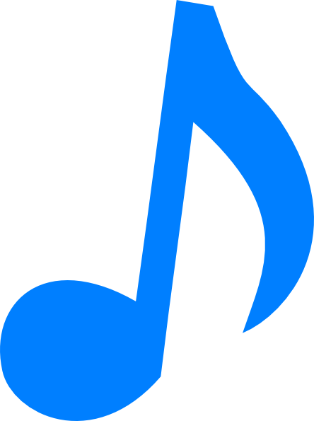 444x595 Music Note Clip Art