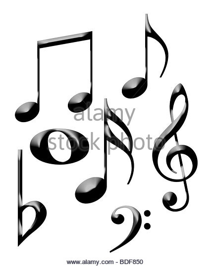 430x540 Musical Notes Black And White Stock Photos Amp Images