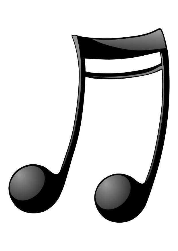 620x875 Coloring Page Music Notes