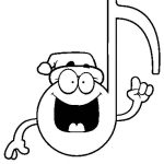 150x150 Free Printable Music Notes Coloring Pages Free Printable Music
