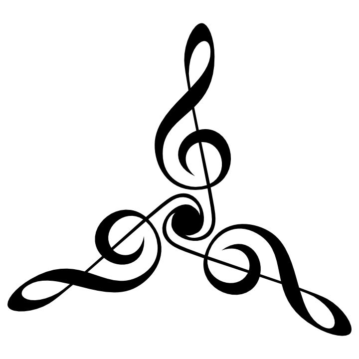 720x720 Best Treble Clef Art Ideas Music Notes, Vector