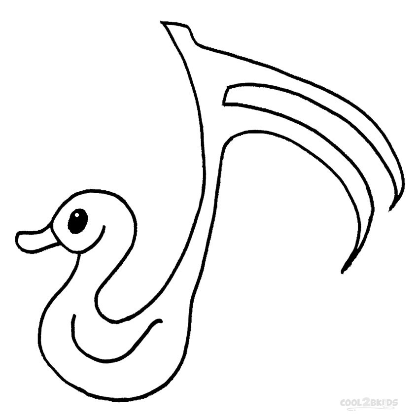 850x850 Printable Music Note Coloring Pages For Kids Cool2bkids