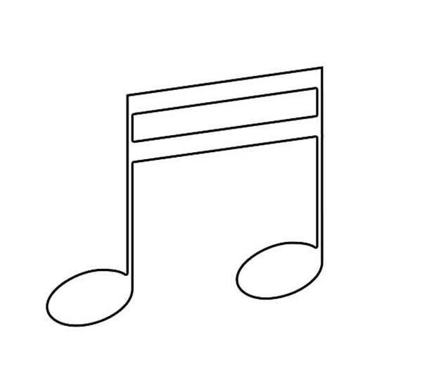 600x537 Printable Music Notes Pages Music Note Coloring Pages 19700