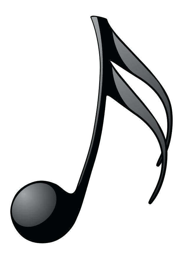 620x875 Music Note Coloring Page