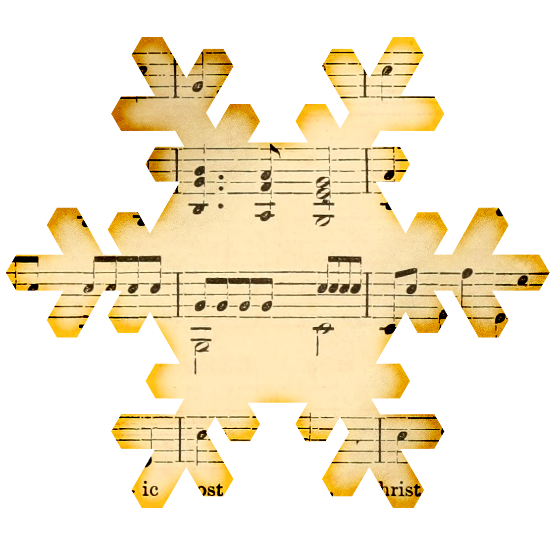 1119x1119 Music Notes Clipart Winter
