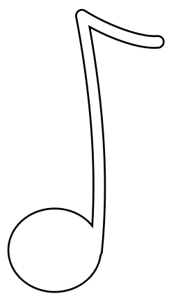 243x424 Music Note Musical Notes Musical Note Clip Art