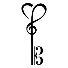 236x236 Heart Music Notes Clipart