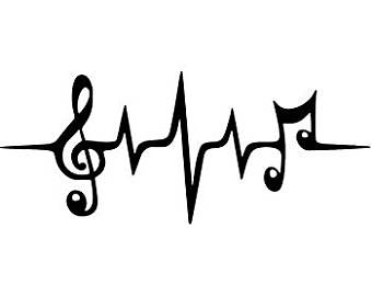340x270 Music Heart Beat Etsy