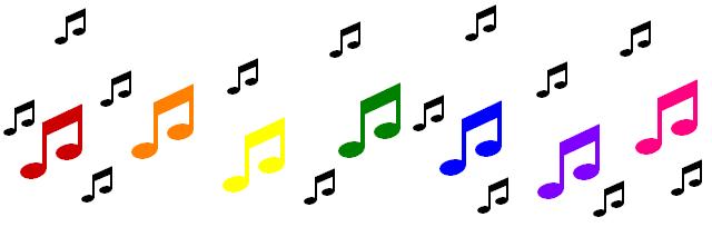 640x204 Music Notes Clipart