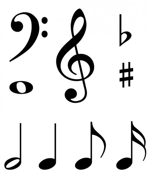 520x629 Clip Art Musical Notes Many Interesting Cliparts