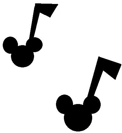 401x436 Music Notes Clipart Disney